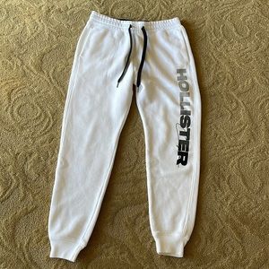 - HOLLISTER joggers. Brand new, no tags. Never worn. Labeled a size small